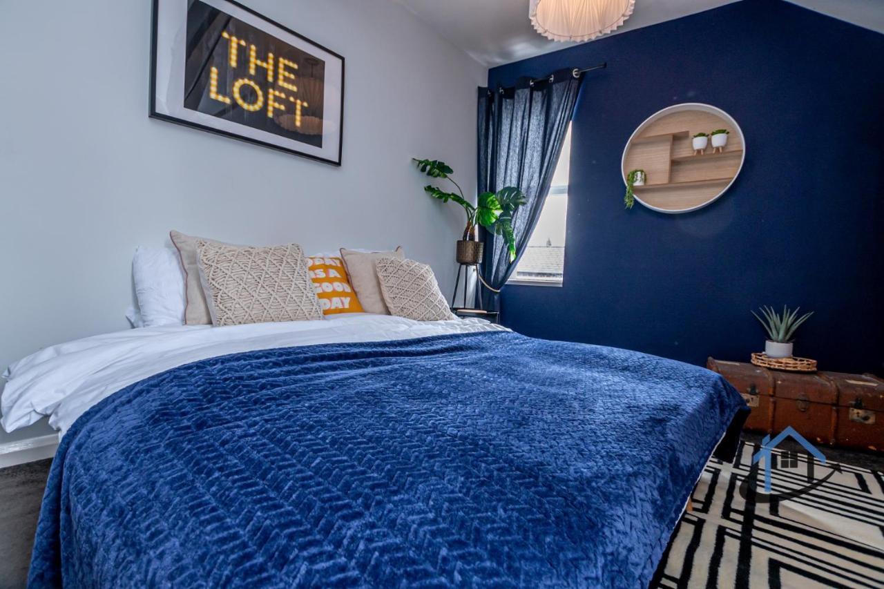 Flat 5, Super King Bed, Free Parking, Workspace, Free Wi-Fi Nottingham Eksteriør bilde