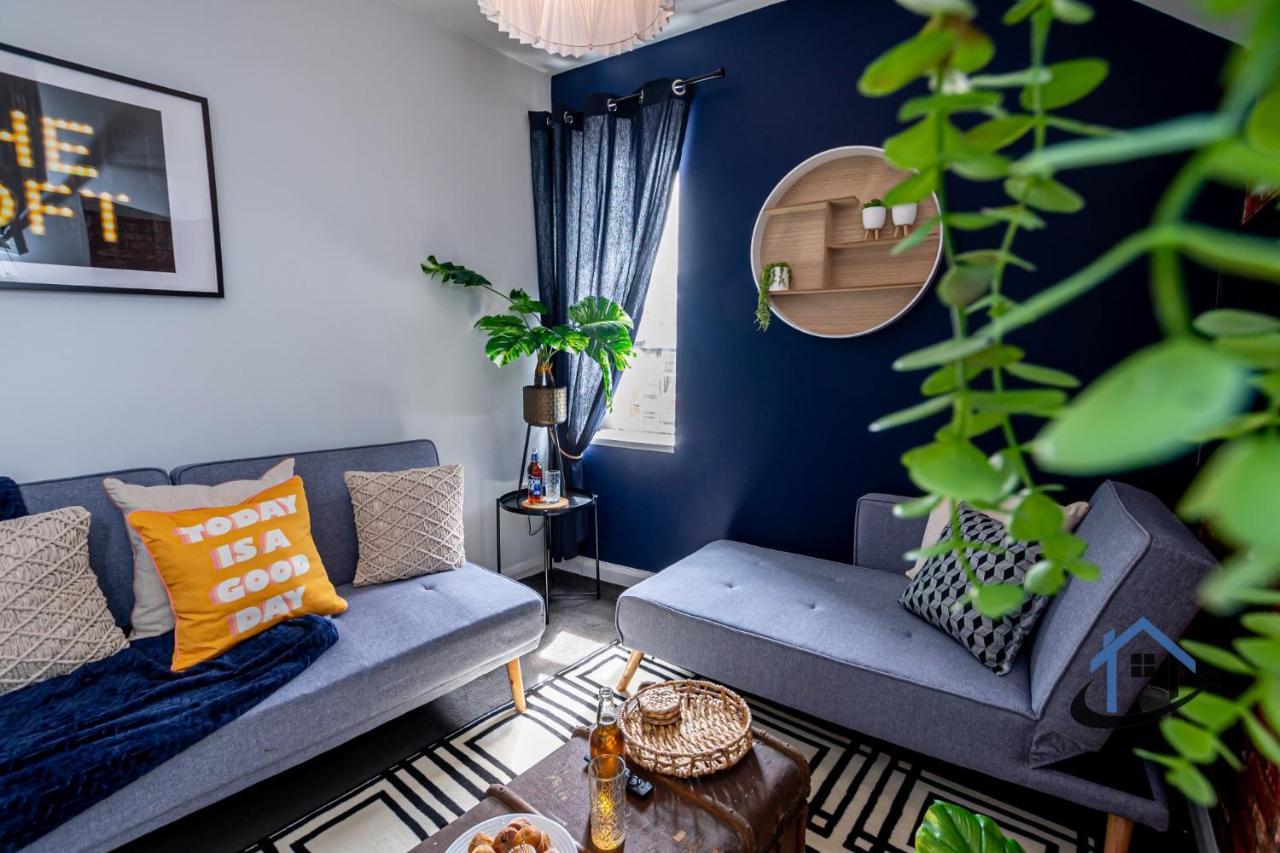 Flat 5, Super King Bed, Free Parking, Workspace, Free Wi-Fi Nottingham Eksteriør bilde